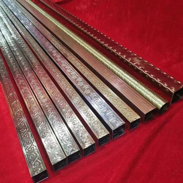 彩色不銹鋼花管