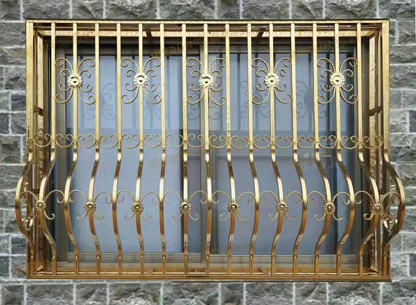 不銹鋼焊管防盜窗