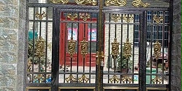 彩色不銹鋼大門臟了如何清潔？